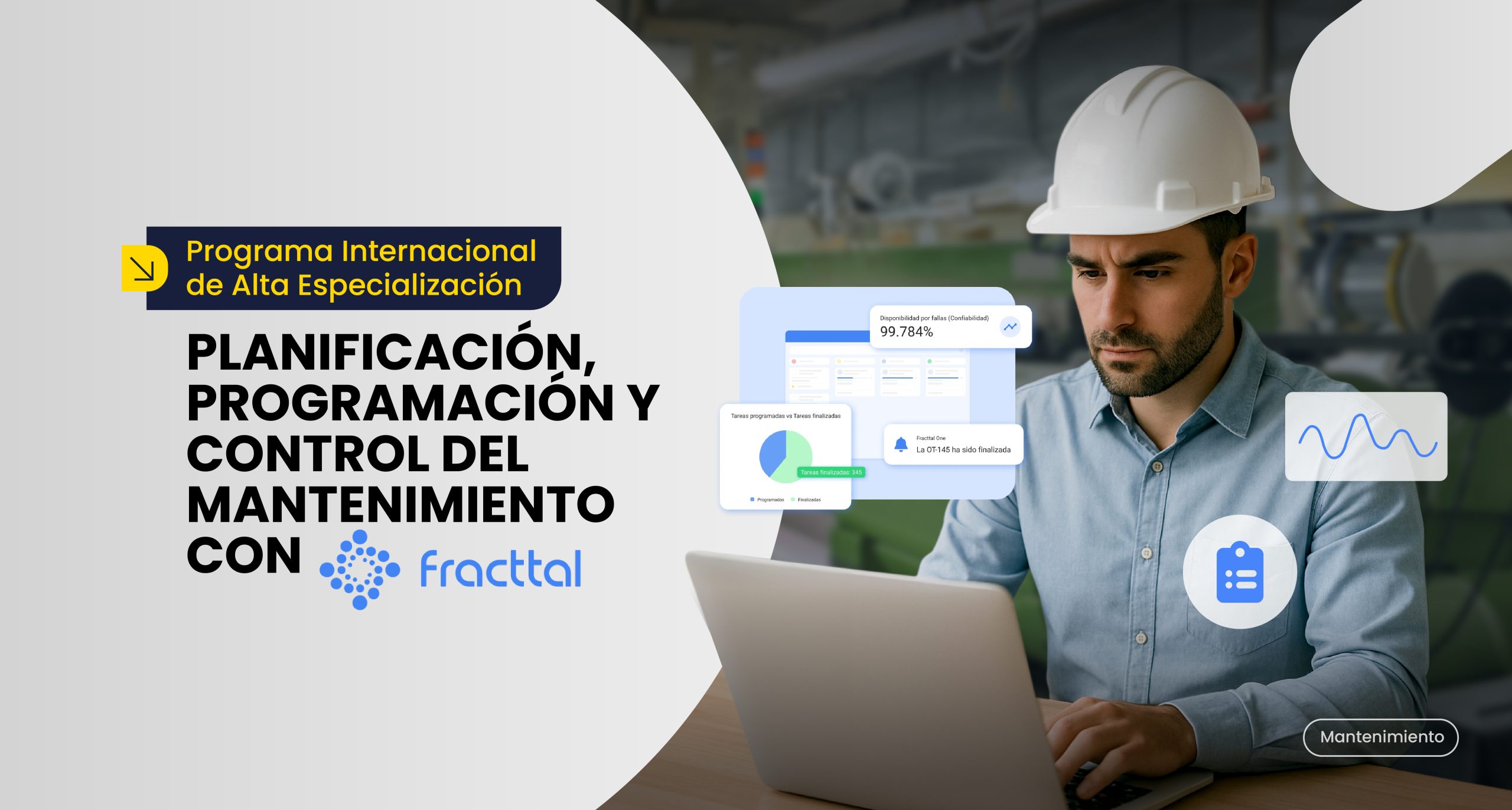 Planificación, Programación y Control del Mantenimiento con Fracttal One